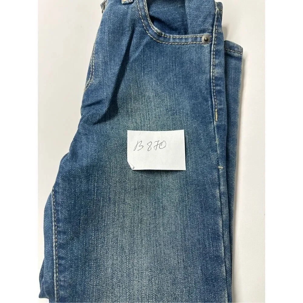 NWT Boy's Children’s Place 1989 Size 5T Adjustable Waist Bootcut Jeans Blue